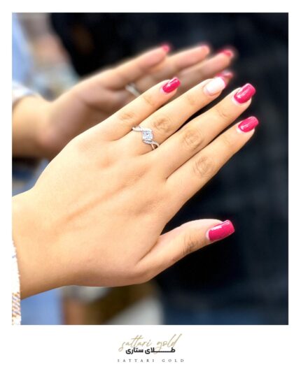 انگشتر پایه جواهر