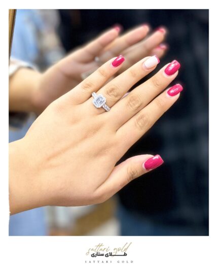 انگشتر پایه جواهر